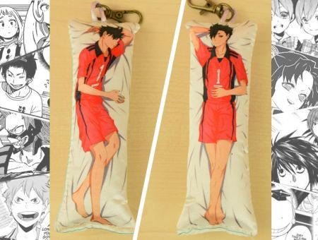 Дакімакура Волейбол!! Haikuyy!! , двостороння міні 13*5см Куроо Тецуро 4103