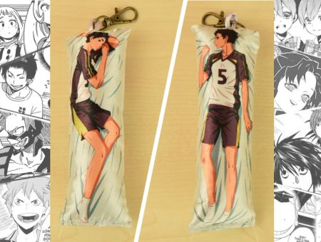 Дакімакура Волейбол!! Haikuyy!! , двостороння міні 13*5см Кейджі Акааші 4106