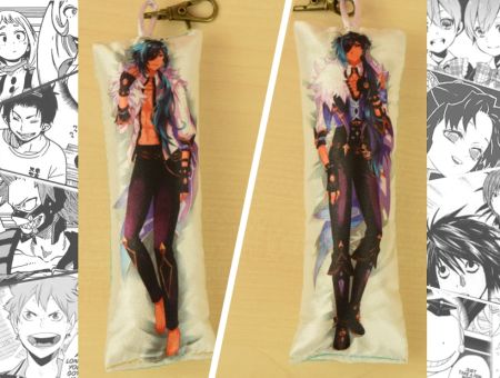 Дакімакура Кейа Геншин Імпакт Genshin Impact, двостороння міні 13*5см 4109