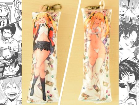 Дакімакура Мері Саотоме Kakegurui, двостороння міні 13*5см 4063