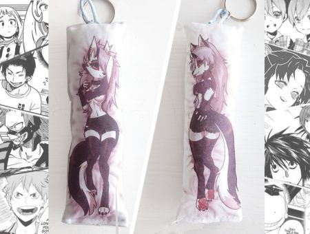 Дакімакура Луна Пекельний Босс Helluva Boss , двостороння міні 12*4см 0014
