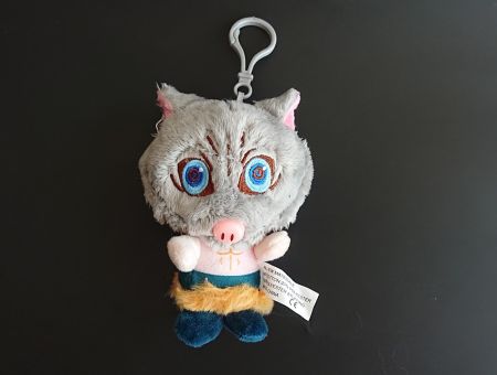 Плюшева Іграшка-брелок Іноске Клинок, що розтинає демонів Demon Slayer 13см