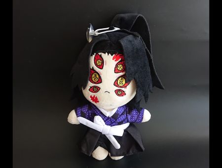 Сувенір плюшева Іграшка Кокушибо Клинок, що розтинає демонів Demon Slayer  25см