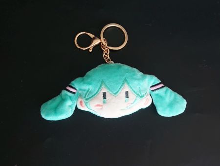 Сувенир плюшевый брелок Хацуне Мику, Hatsune Miku 7*15см