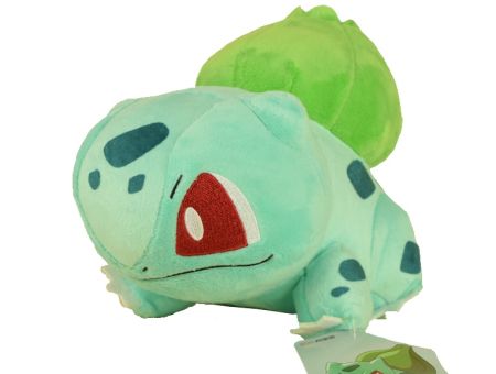 Сувенир плюшевая игрушка Pokemon Bulbasaur Покемон Бульбазавр 18 см