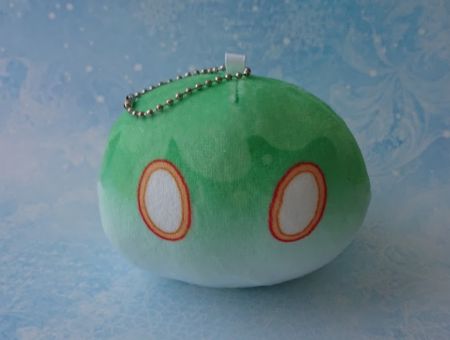 Сувенір плюшева іграшка Дендро міні-Слайм з Геншин Імпакт Genshin Impact , 10*8см 