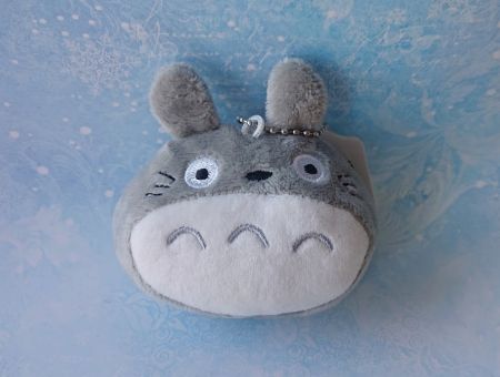 Сувенір плюшева Іграшка-брелок Totoro 9см 