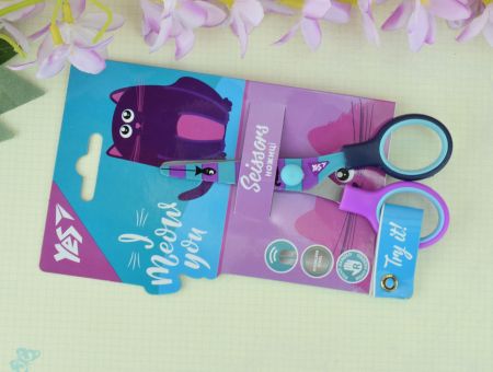 Ножиці Kittycon, 13см з принтом на лезі 480412