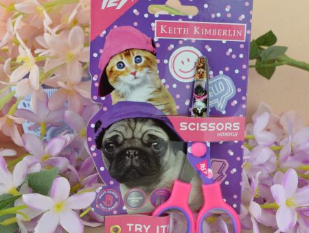 Ножиці Keith Kimberlin, 13см з принтом на лезі 480413