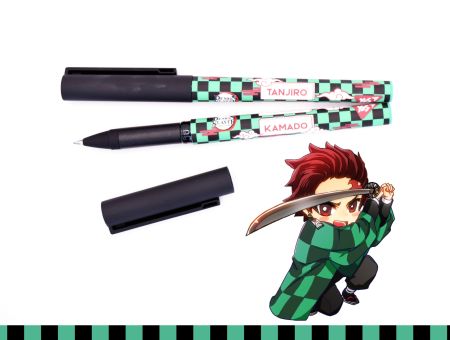 Ручка гелева Танджіро Клинок, що розтинає демонів Demon Slayer.Kamado 0,5 мм синя 412269 Yes 