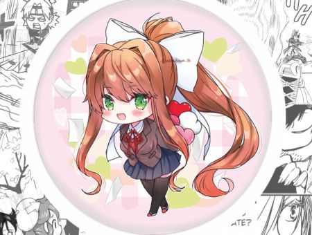 Магніт Моніка Doki Doki Literature Club! М-58-002672