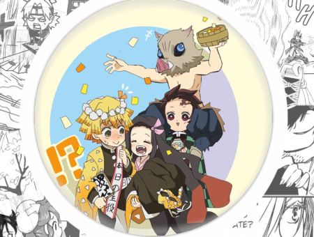 Магніт Клинок, що розтинає демонів Demon Slayer М-58-002783