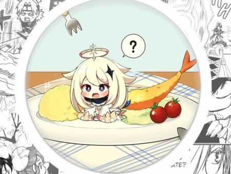 Магніт Геншин Імпакт Паймон Genshin Impact М-58-002297