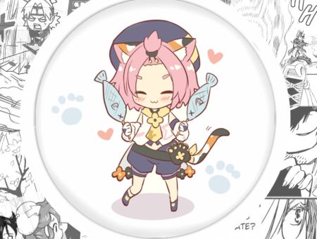 Магніт Геншин Імпакт Діона Genshin Impact М-58-002298