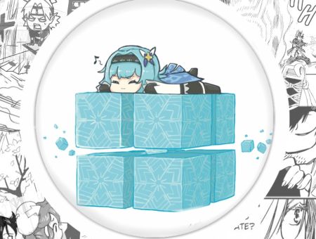 Магніт Геншин Імпакт Еола Genshin Impact М-58-002302