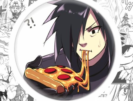 Магніт Піца Мадари Naruto М-58-002324