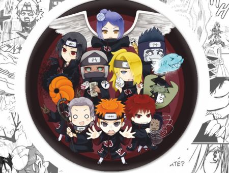 Магніт Naruto Акацукі -2 М-58-002405