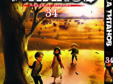 Манга Атака Титанов Attack on Titan Том 34