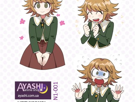 Наліпки Данганронпа N1-001 Danganronpa 