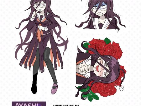 Наліпки N1-006 Danganronpa 
