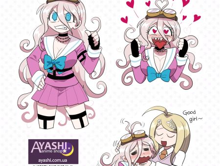 Наліпки N1-010 Danganronpa 