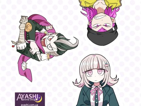 Наліпки N1-014 Danganronpa 