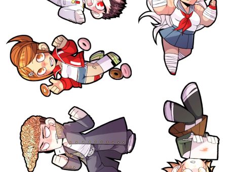 Наліпки N1-015 Danganronpa 