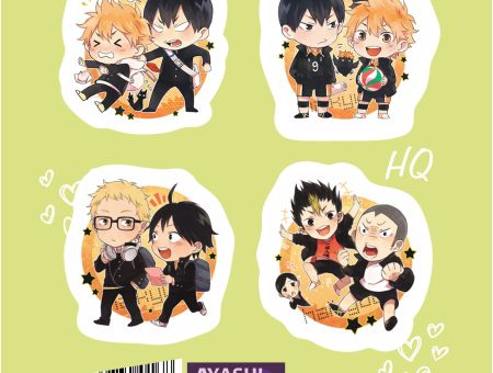 Наліпки №2-001 Волейбол Haikyuu!!