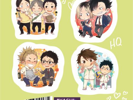 Наліпки №2-002 Волейбол Haikyuu!!