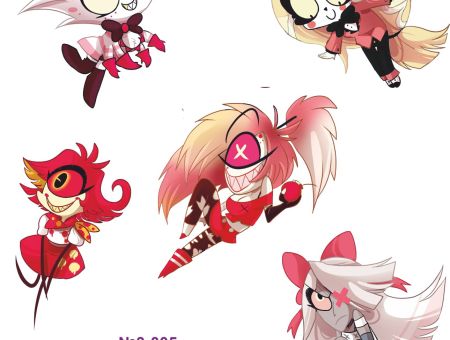 Наклейки Отель Хазбин Hazbin Hotel №3-005