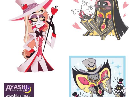 Наклейки Отель Хазбин Hazbin Hotel №3-007
