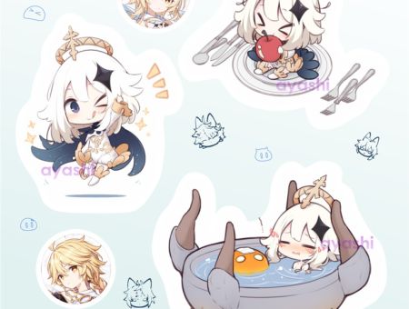 Наліпки Геншин Імпакт Genshin Impact Паймон №4-006