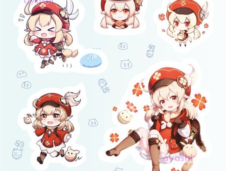 Наліпки Геншин Імпакт Genshin Impact Клі №4-009