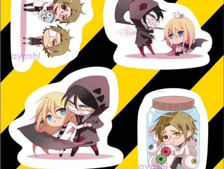 Наклейки Satsuriku no Tenshi Ангел Кровопролития №5-001