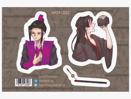 Наліпки авторські Mo Dao Zu Shi Магістр диявольського культу №39-002