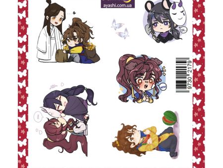 Наклейки Благословение небожителей Heaven Officials' Blessing №29-016