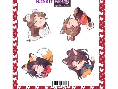 Наклейки Благословение небожителей Heaven Officials' Blessing №29-017