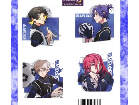 Наклейки Синяя тюрьма Blue Lock №36-001