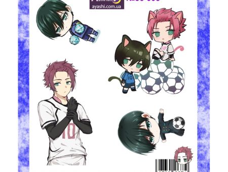 Наліпки Синя в'язниця Blue Lock №36-005