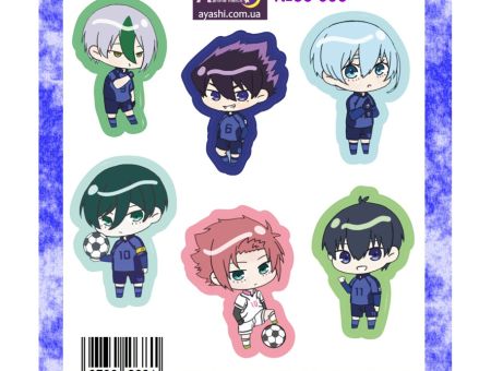 Наліпки Синя в'язниця Blue Lock №36-006