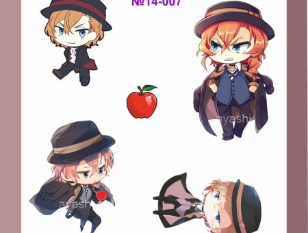 Наклейки Bungo Stray Dogs Чуя №14-007