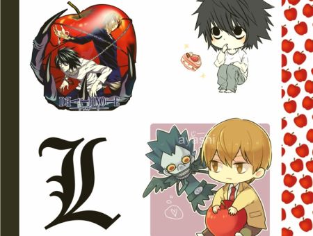 Наліпки Зошит смерті Death Note №16-001