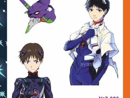 Наліпки Євангеліон Evangelion Сінзі №7-003