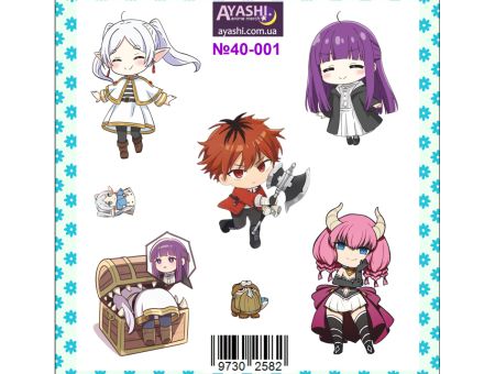 Наліпки Фрірен Frieren №40-001