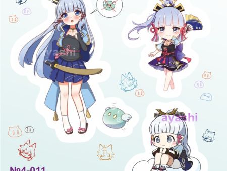 Наліпки Геншин Імпакт Genshin Impact Аяка №4-011