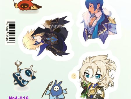 Наліпки Геншин Імпакт Genshin Impact Каенрі'ах №4-016