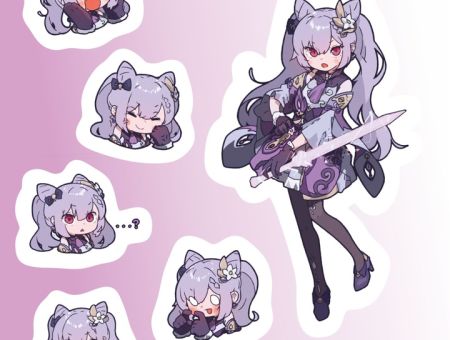 Наліпки Ке Цин Геншин Імпакт Genshin Impact №4-031