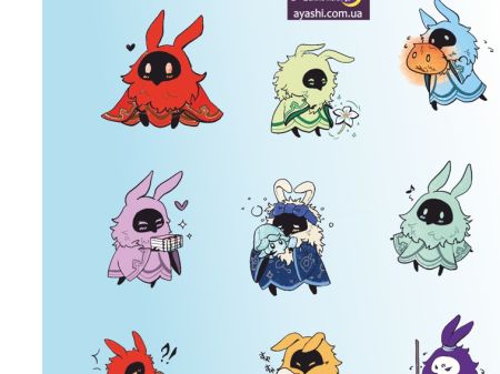 Наліпки Геншин Імпакт Genshin Impact маги безодні №4-035