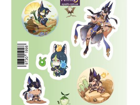 Наліпки Тігнарі та Сайно Геншин Імпакт Genshin Impact №4-039