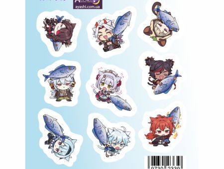 Наліпки Геншин Імпакт Genshin Impact №4-040